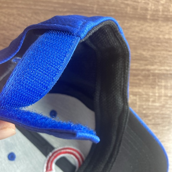 EUC Chicago Cubs Youth Ball Cap Hat OC Sports Adjustable OSFM Baseball MLB Blue - Picture 8 of 8